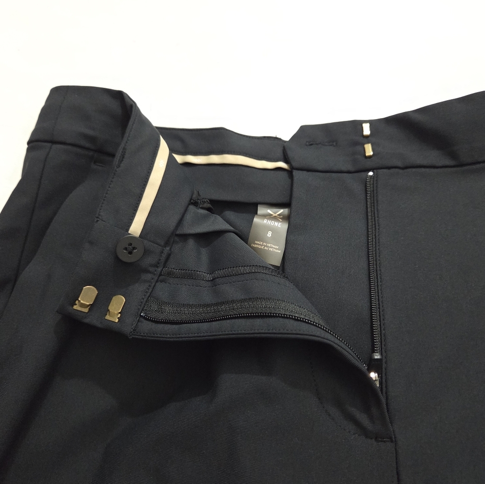 Rhone The Commuter Pleated Trouser Pants Women's Black Size 8 Travel Friendly - Picture 10 of 10
